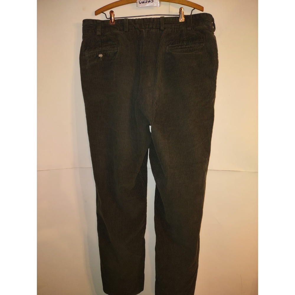 Vintage Bills Khakis Pants Men's 38x30.5 Tan Corduroy Chino Trousers Made In USA - Picture 3 of 6